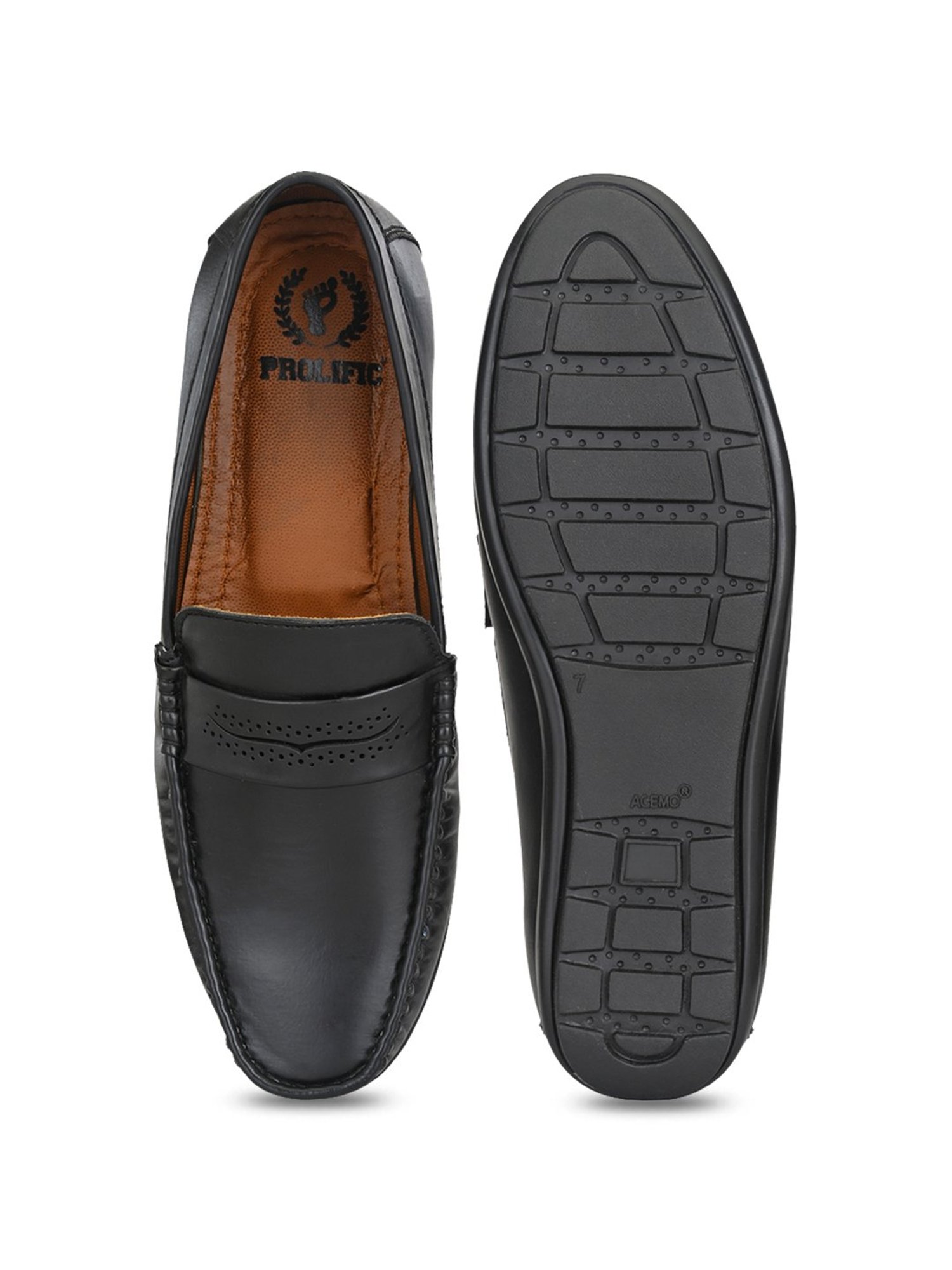 Prolific Black Casual Loafers