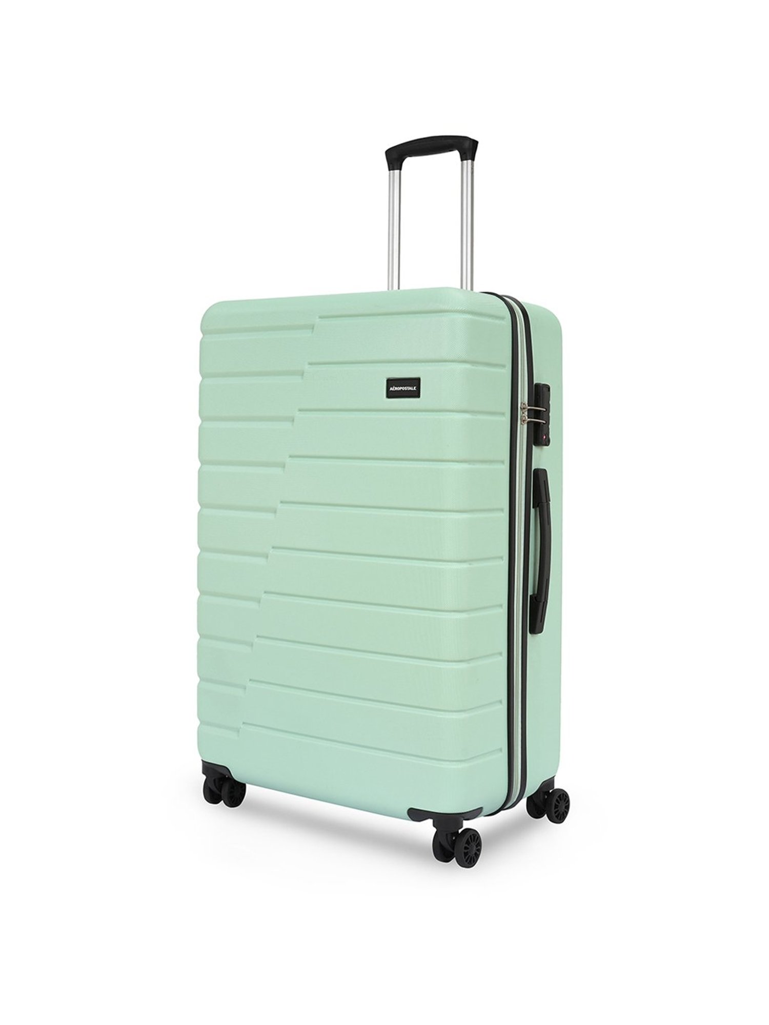 Aeropostale Stout Green Textured Hard Large Trolley Bag - 30 cm