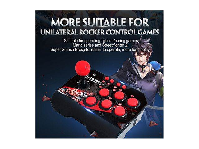 Game console joystick handle controller rocker console doubles switch accessories suitable for n-switch game PS3/PC