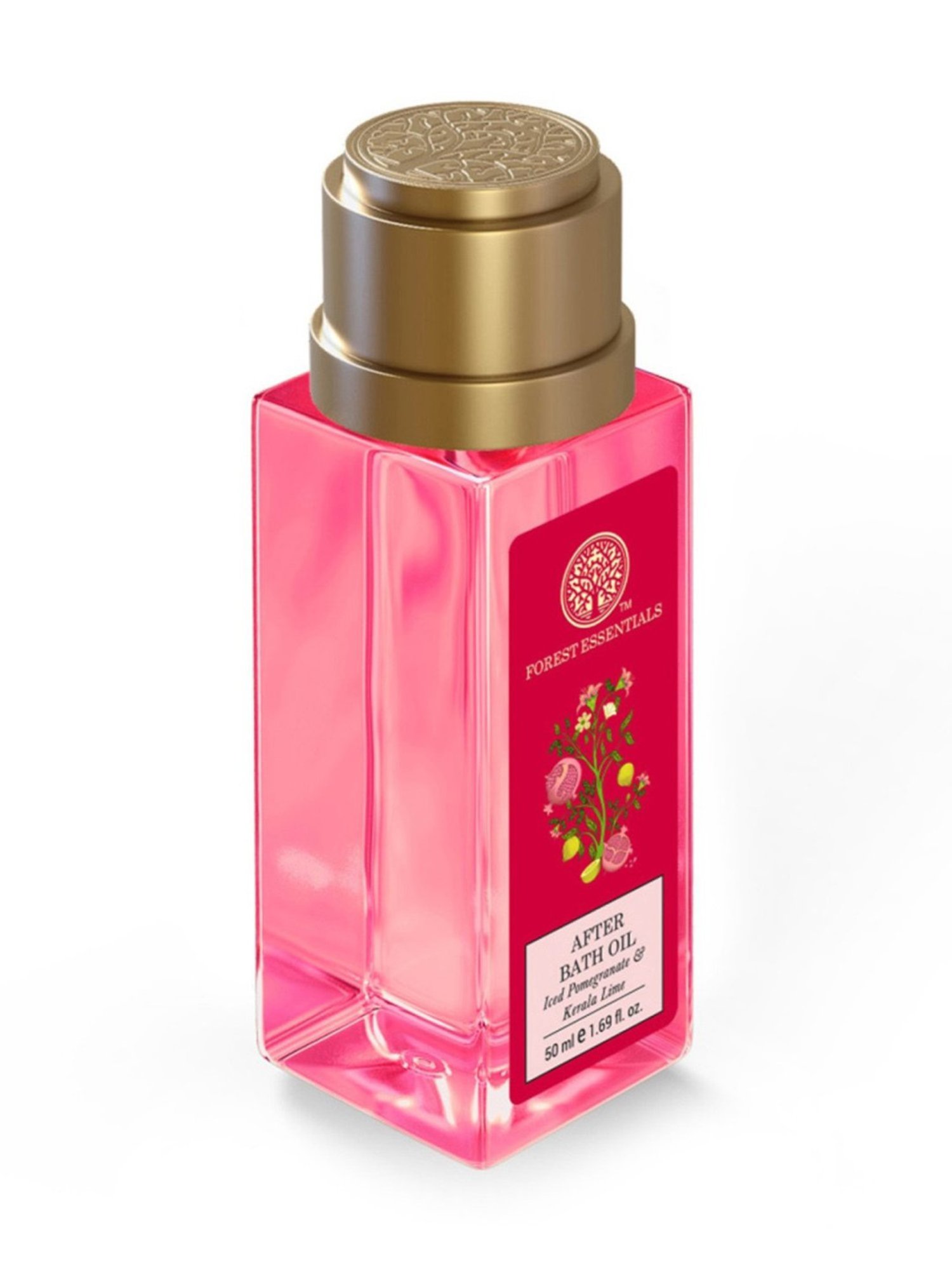 Forest Essentials Ayurvedic Pomegranate & Kerala Lime After Shower Oil - 50 ml