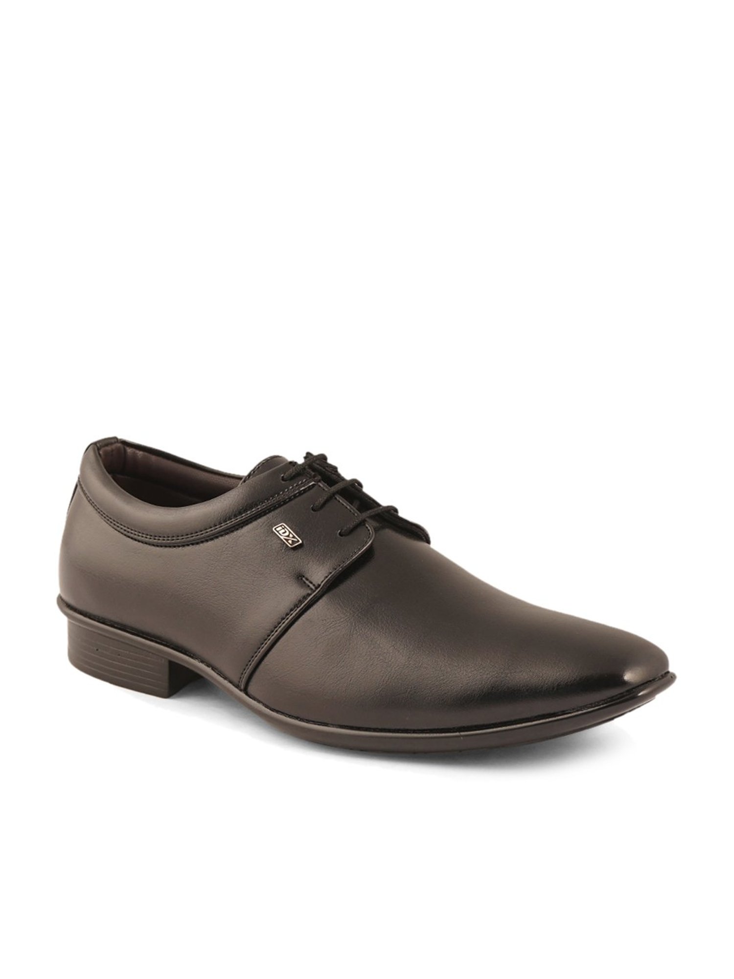 ID Men's Black Derby Shoes