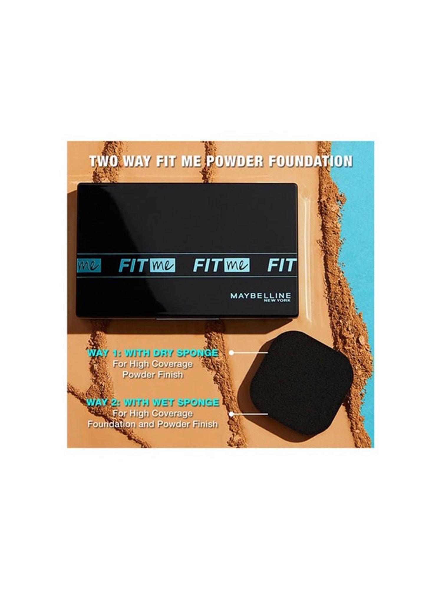 Maybelline New York Fit Me Ultimate Powder Foundation - Shade 128,9gm