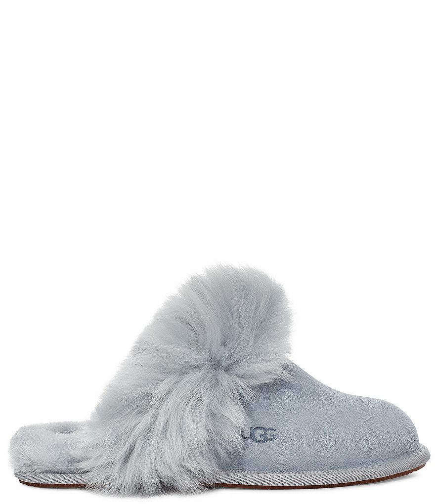 UGG&reg; Scuff Sis Suede Fur Slippers