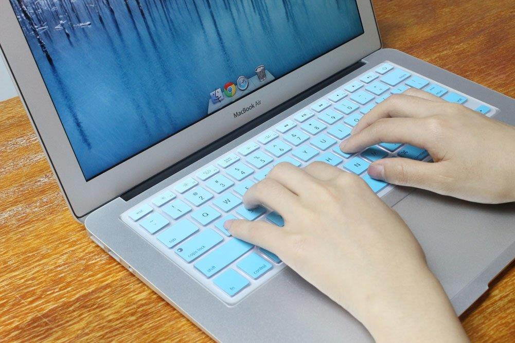 All-inside Aqua Ombre Keyboard Skin for MacBook Pro 13" 15" 17" (with or without Retina Display) / MacBoook Air 13"