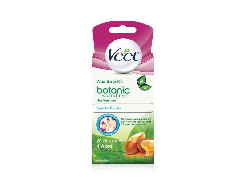 Veet 3-in-1 Complete Face Cream Waxing Kit - 20ct