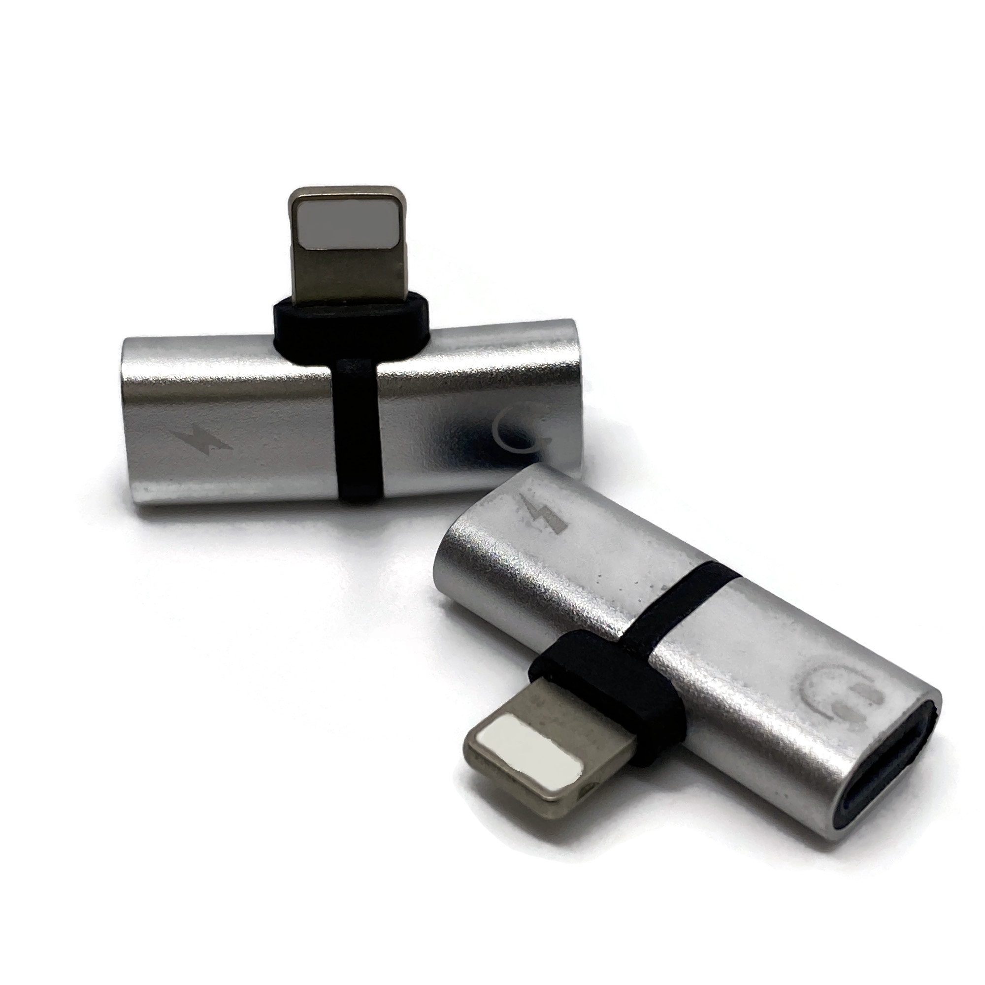 Lightning Connection Audio Charge Adapter For Apple iPhone 12 11 Pro XR XS X Max 8 7 Dual 2 in 1 Cable Converter Splitter Headphone Music Call