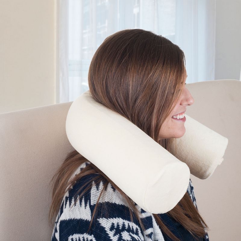 Bluestone Memory Foam Customizable Twist Pillow - White