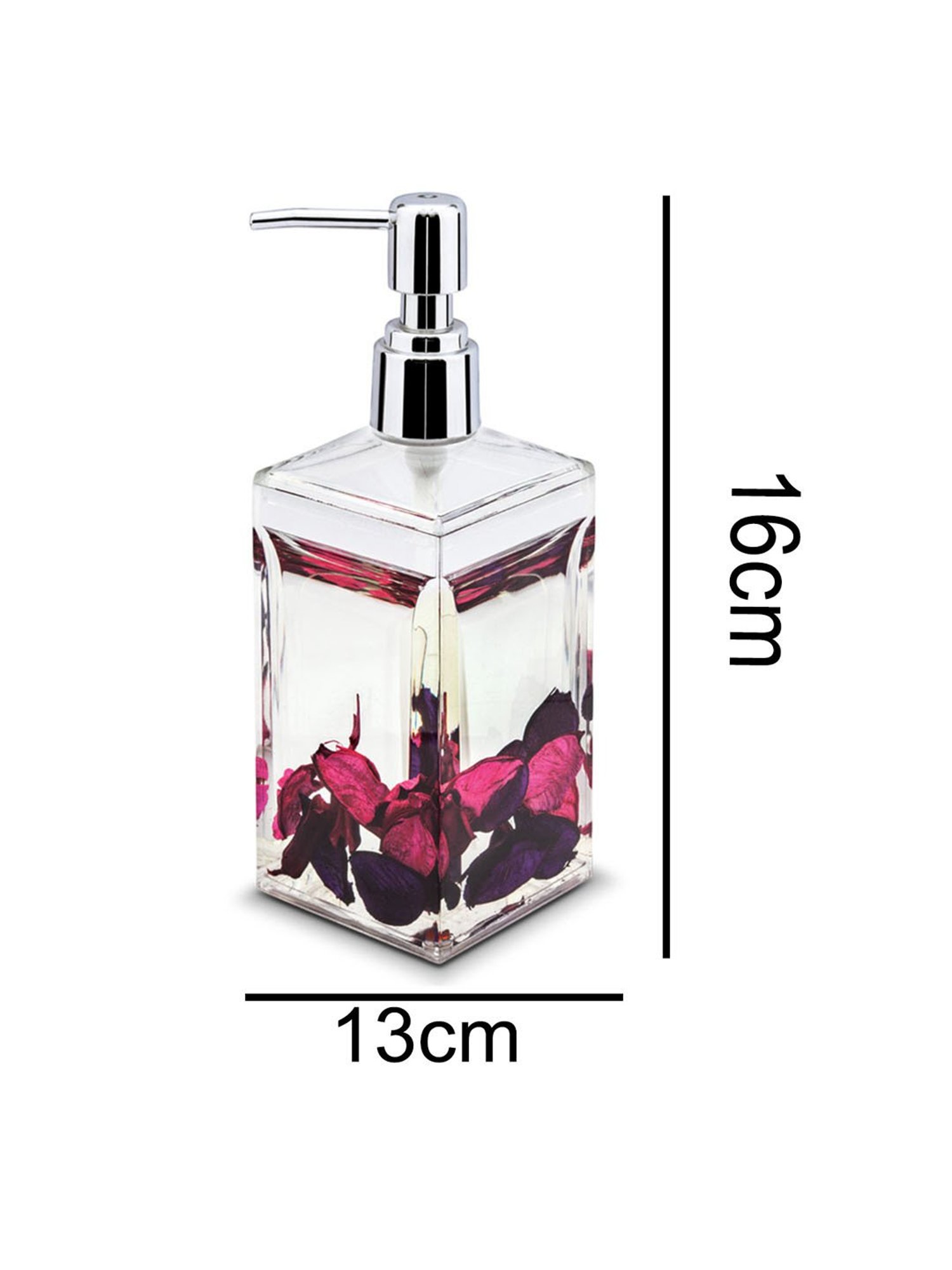 Freelance Pink Acrylic Set of 4 Bathroom Accessories