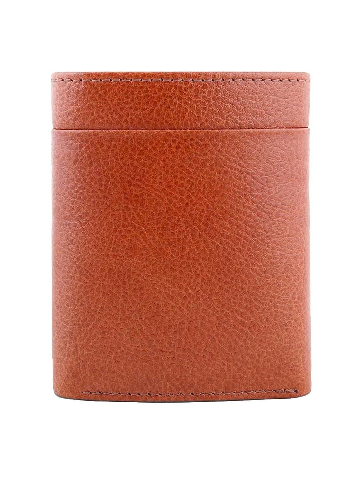 BELWABA Tan Casual Leather Tri-Fold Wallet for Men