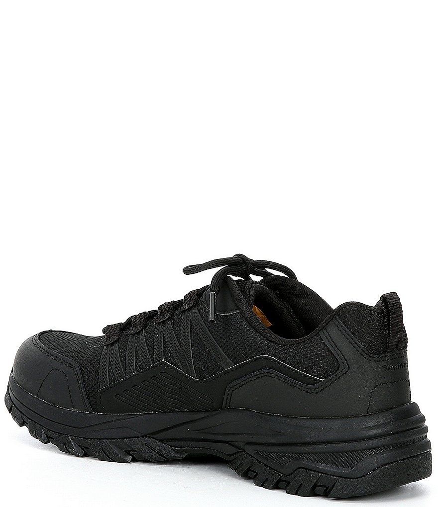Skechers Men's Work Relaxed Fit Fannter SR Lace-Up Hikers