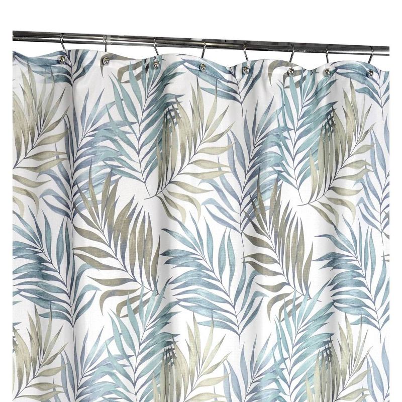 Key Largo Shower Curtain Teal/Green - Moda at Home