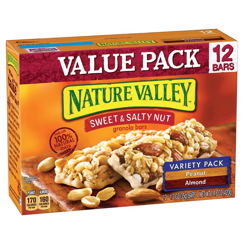 Nature Valley Bars S&S Vp Variety - 12ct