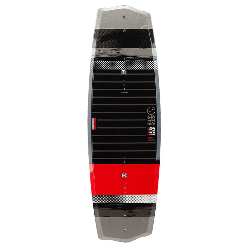 Hyperlite 20274010 State 2.0 Unisex Entry Level Wakeboard for Beginners Size 135 cm, Red