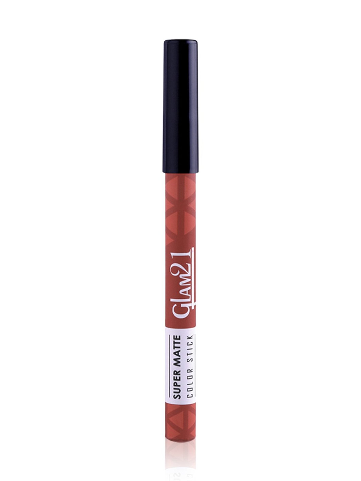 Glam21 Super Matte Color Stick with Sharpener 10 Tempt - 3.5 gm