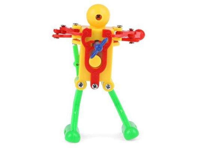 Clockwork Spring Wind Up Dancing Robot Toy Gift for Children Kid