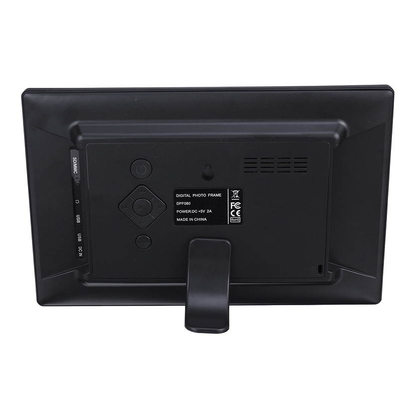 10 Inch 5V 1024x600 HD IPS LCD Digital Photo Frame Audio Video Player Support SD USB MMC MS Card With Remote Control