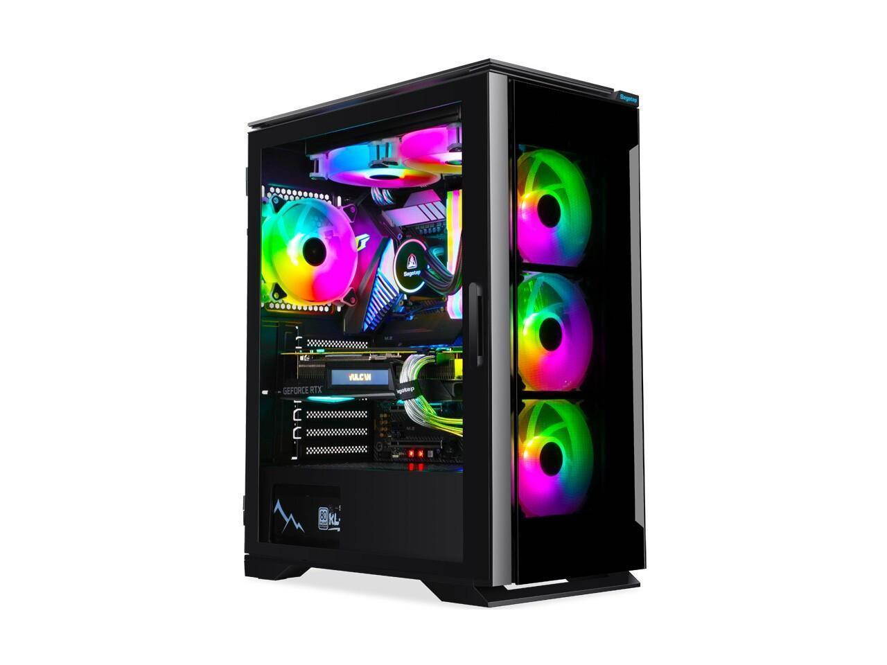 IPASON Gaming PC Desktop AMD Ryzen 9 5900X 3.70GHz, NVIDIA GeForce RTX 3080 Ti 12GB, 32GB DDR4 3600 RGB, 1TB NVMe Gen 4, 850W Gold PSU, 240MM AIO, 11AC WiFi, Windows 10 Home 64-bit