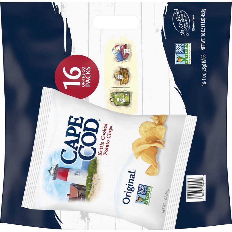 Cape Cod Original Potato Chips Multipack - 16oz