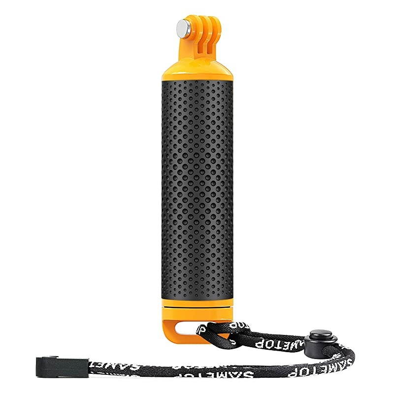 Floating Hand Grip Waterproof Handle Floaty Handler Compatible with GoPro Hero 8 Black Hero 7 BlackSilverWhite 6 5 4 Session 3+ 3 2 1 Hero 2018 Fusion DJI Osmo Action Cameras