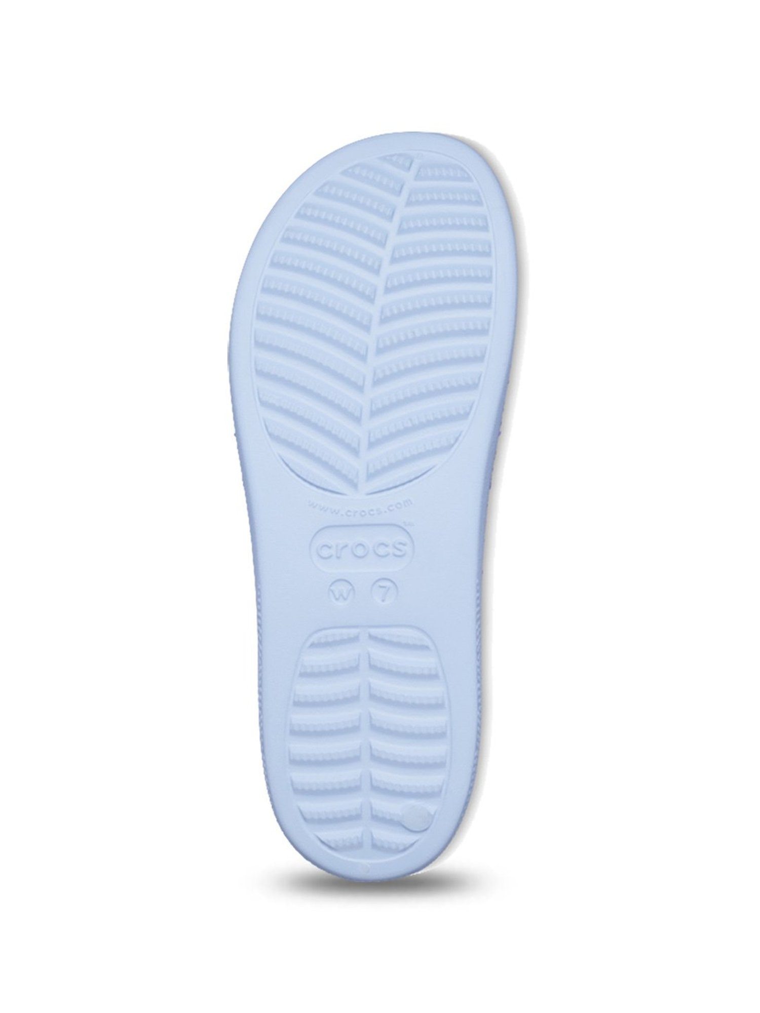 Crocs Women's Classic Blue Calcite Slides