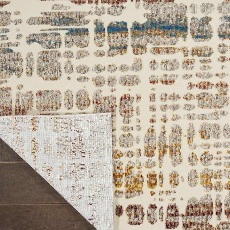 8'x10' Rectangle Loomed Area Rug Off-White - Nourison