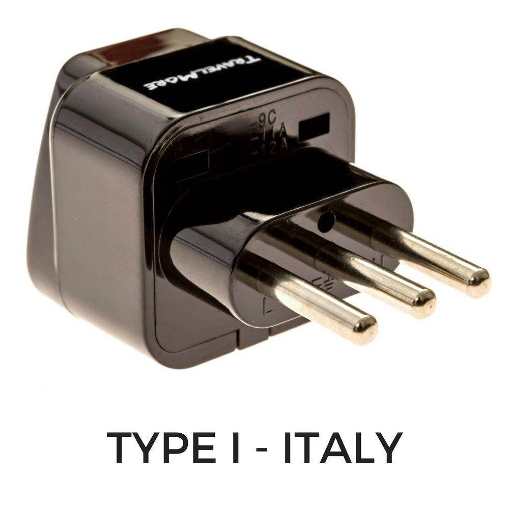 European Travel Adapter Plug Set - Pack of 4 Universal Outlet Adapters for All of Europe (Type C, E, F, G J, L) - Works in France, UK, Switzerland, Spain, Italy, United Kingdom, Germany & Turkey