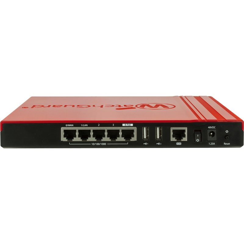 WatchGuard Firebox T30 with 3-yr Basic Security Suite (US) - 5 Port - 10/100/1000Base-T - Gigabit Ethernet