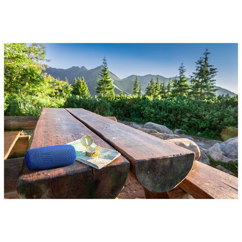 iLive Audio Waterproof Fabric Wireless Speaker (IPX5) - Blue (ISBW348BU)