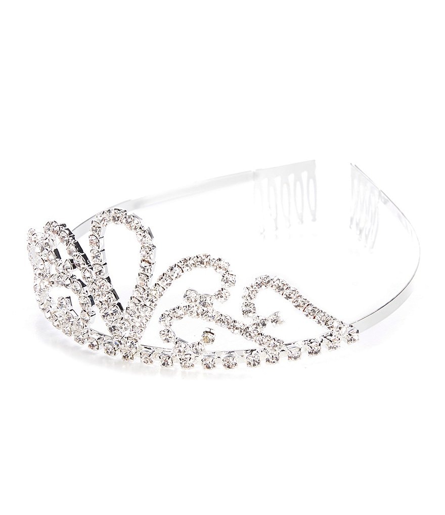 Cezanne Crystal Filigree Tiara