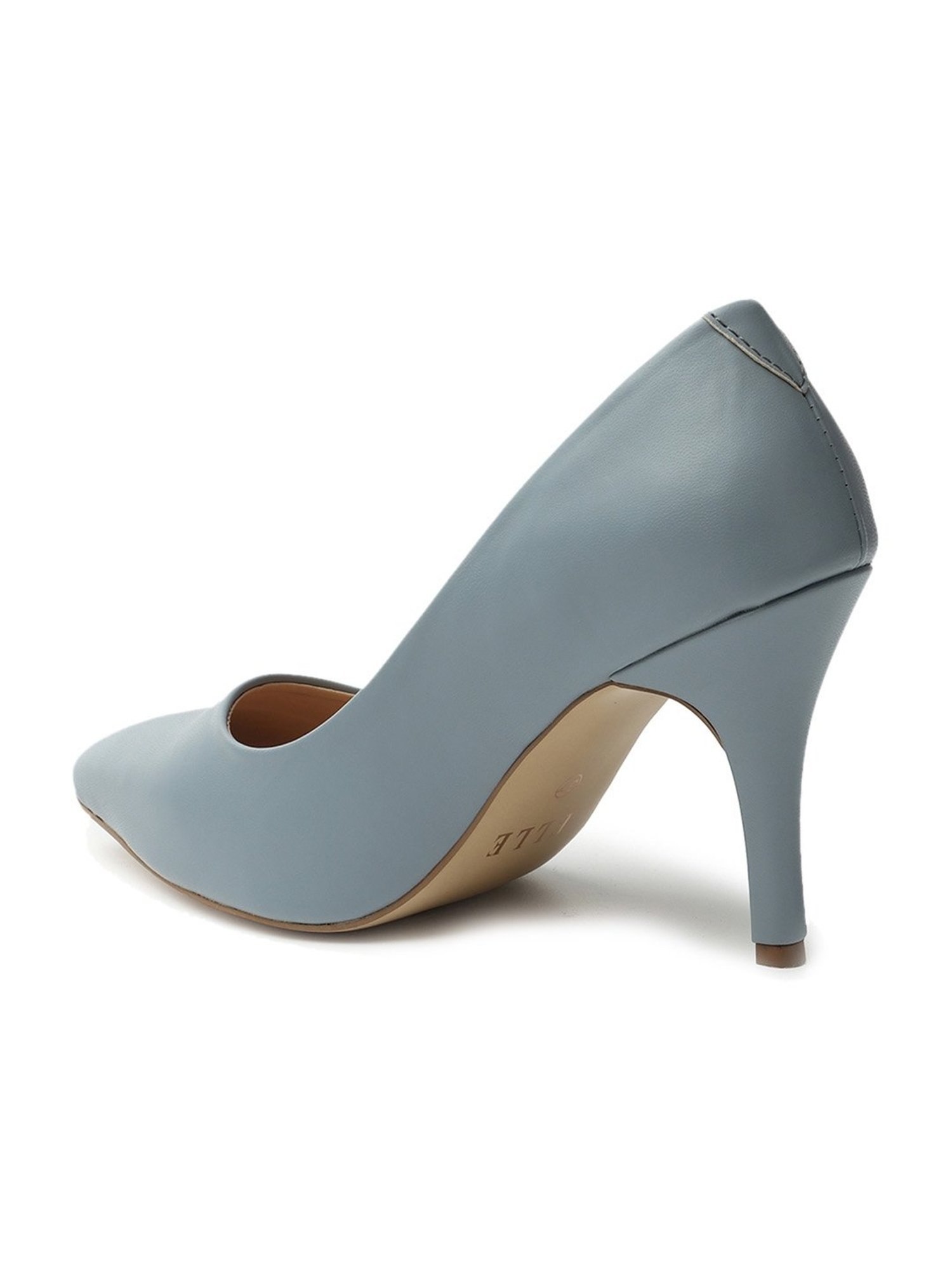 Elle Women's Sky Blue Stiletto Pumps