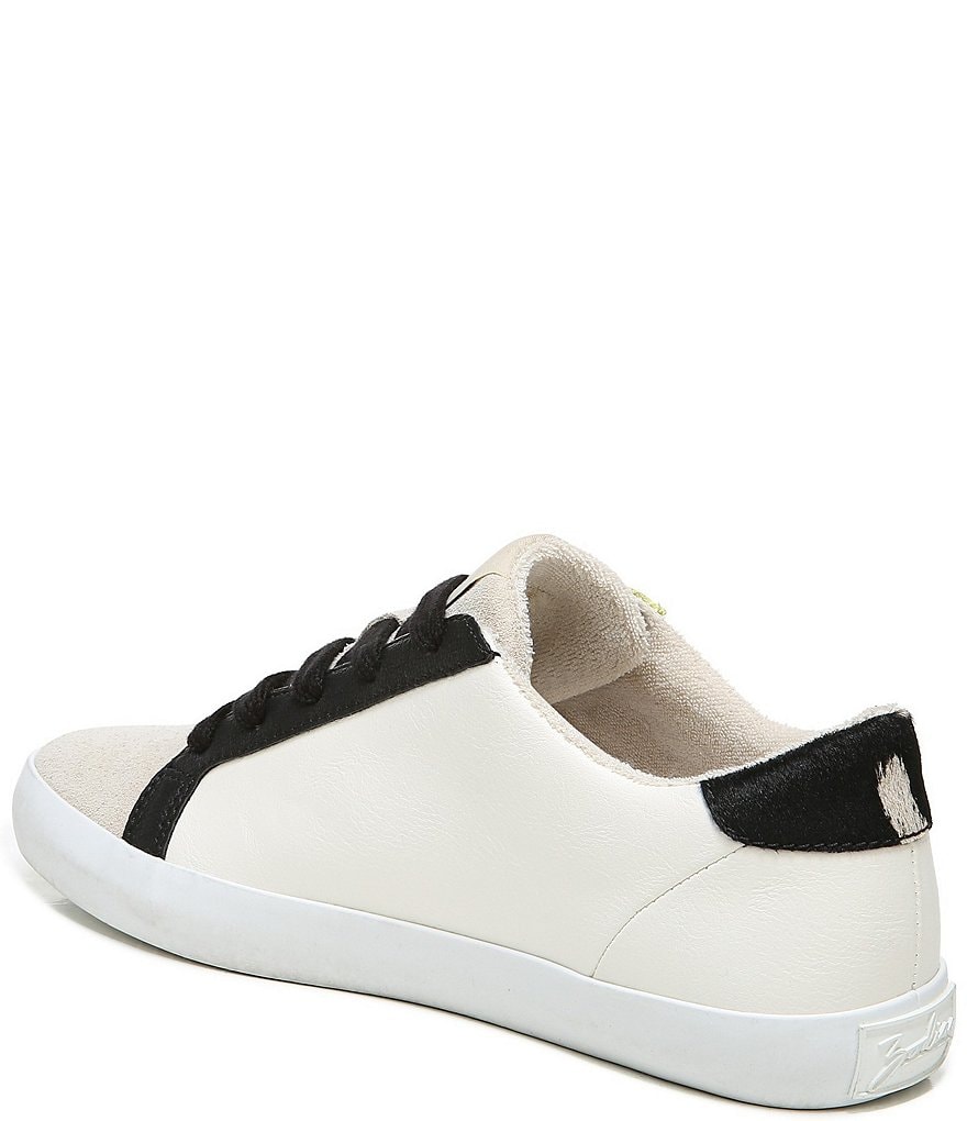 Kendall + Kylie Women's Anthracite Leopard EZORA 2.0 Low Top Lace Up Multi Sneakers