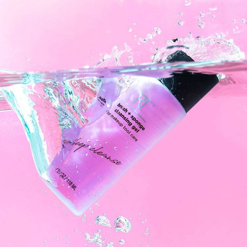 Real Techniques Brush + Sponge Cleansing Gel - 4 fl oz