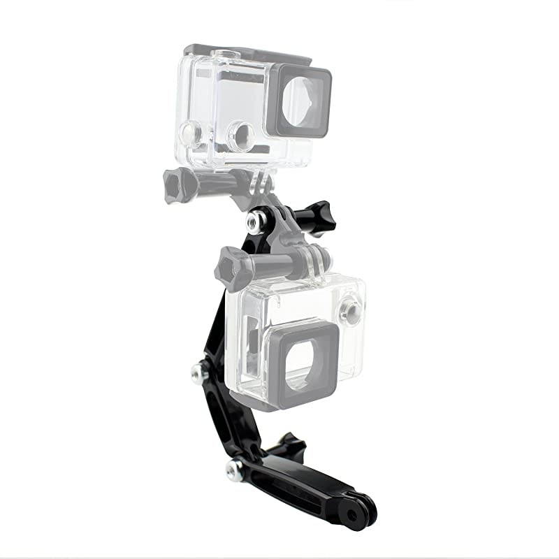 in 1 Extension Pivot Arm SIMampNAT Adjustable Monopod Bracket with Thumb Screw for GoPro Fusion Hero 6 5 4 Session +