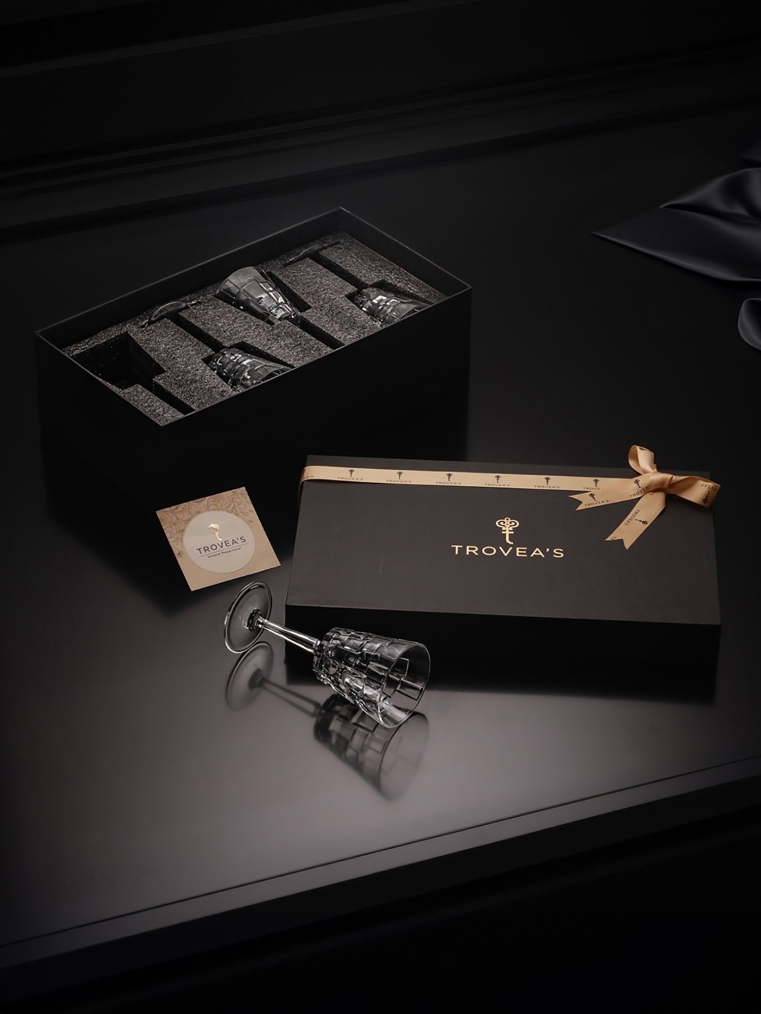 Mikasa Julie Transparent Glass Flute Glass (0.266 L) - Set of 4