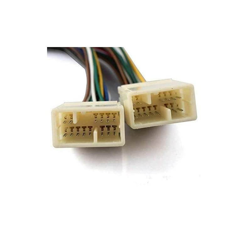 Car CD Changer Interface Player Adapter Head Unit Stereo Y-Splitter Cable Plug Navigation Y- Wiring Harness Replacement for Honda Accord Civic Acura