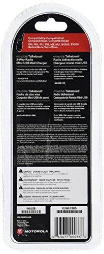 Motorola WLUSB USB Wall Adapter for 2-Way Radios