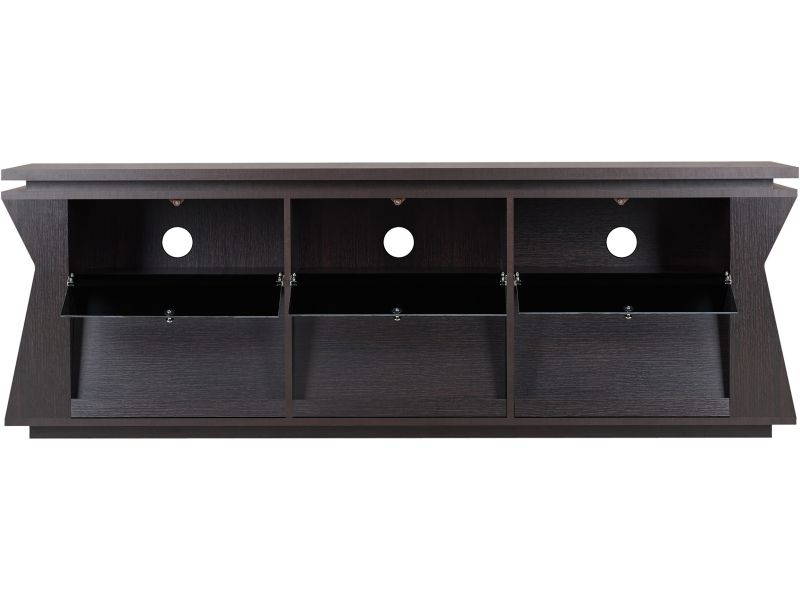 Furniture of America Espresso Samn Contemporary Wood 71-Inch TV Stand