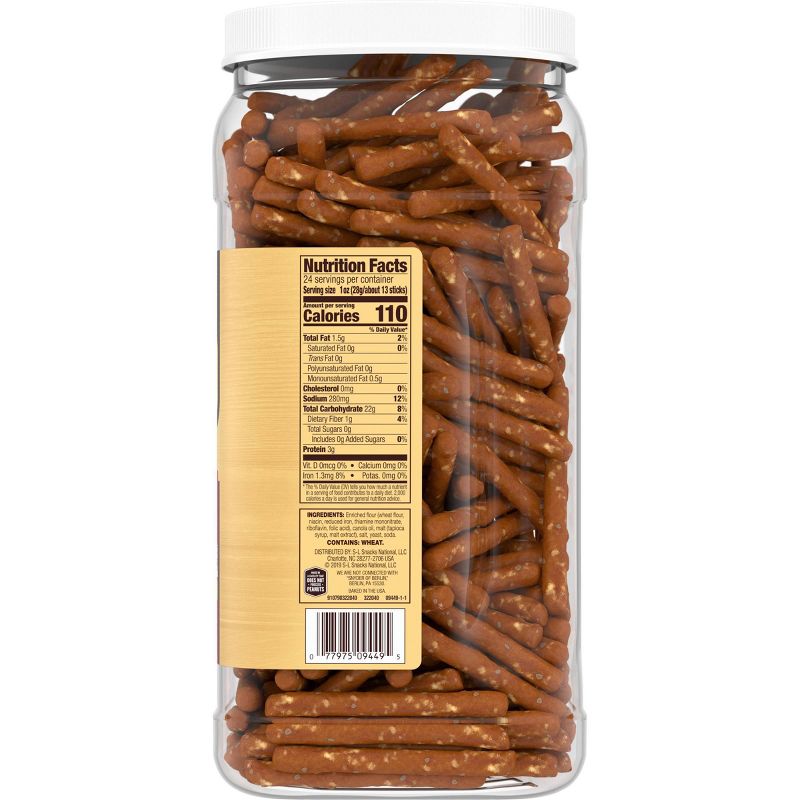 Snyder's Dipping Stick Pretzel Canister - 25oz