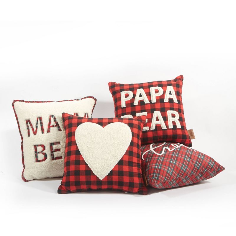 Applique Joy Decorative Throw Pillow - Dearfoams