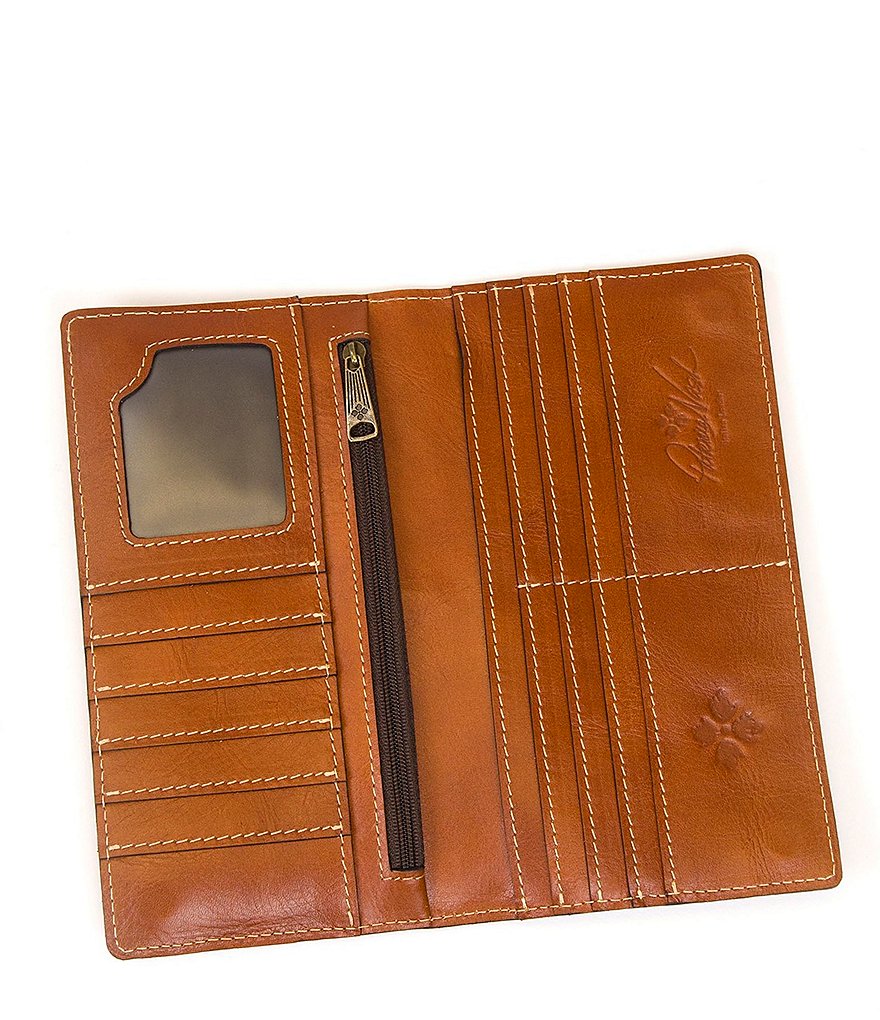 HOBO Link Leather Zip Wristlet