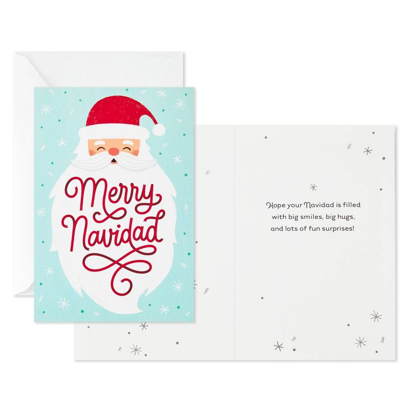 16ct Hallmark Vida Lettering on Santa's Beard Boxed Cards