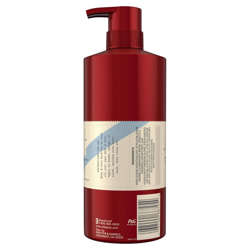 Old Spice GentleMan's Blend Tea Tree Body & Face Wash - 16.9 fl oz