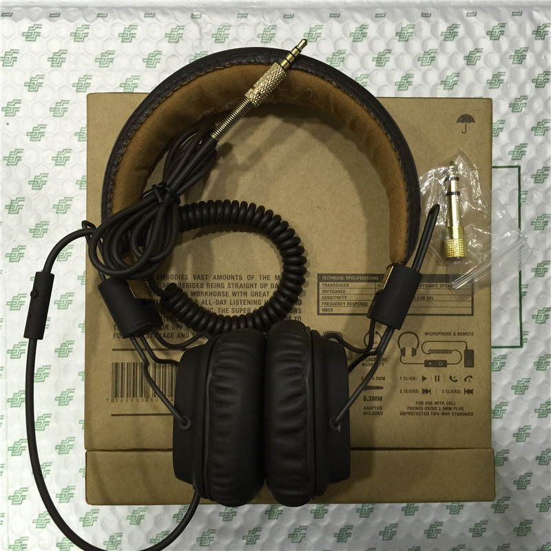 3.5mm Marshall Deep Bass Noise Isolating Headset MAJOR Headphone with Mic&Remote Stereo HiFi Monitor Headphone for Mobilephone