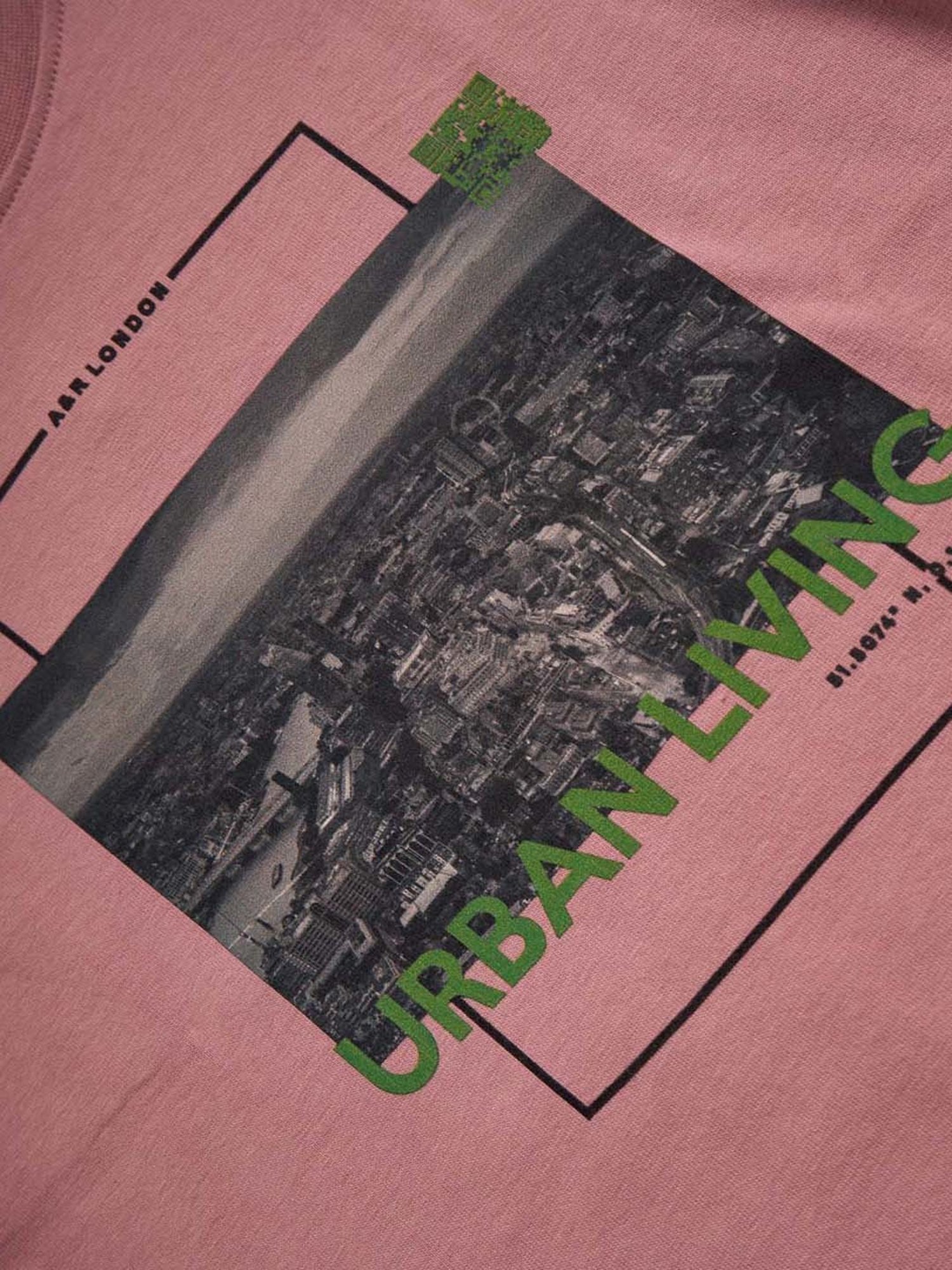 Angel & Rocket Kids Pink Cotton Printed T-Shirt