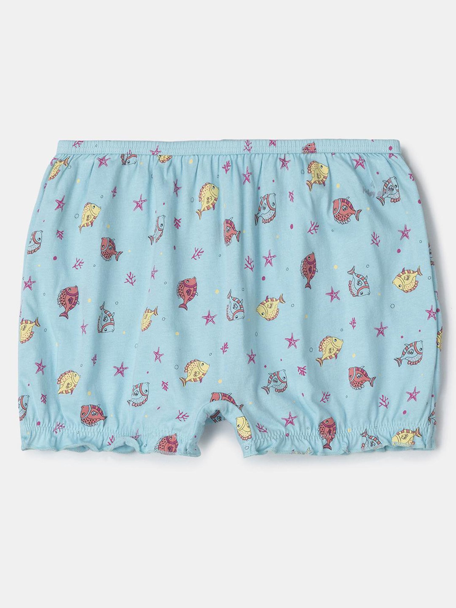 D'chica Kids Multicolor Cotton Printed Panties - Pack of 6