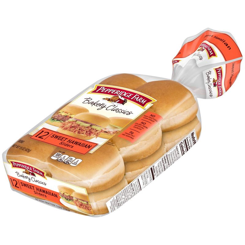 Pepperidge Farm Bakery Classics Sweet & Soft Slider Buns - 15oz/12ct