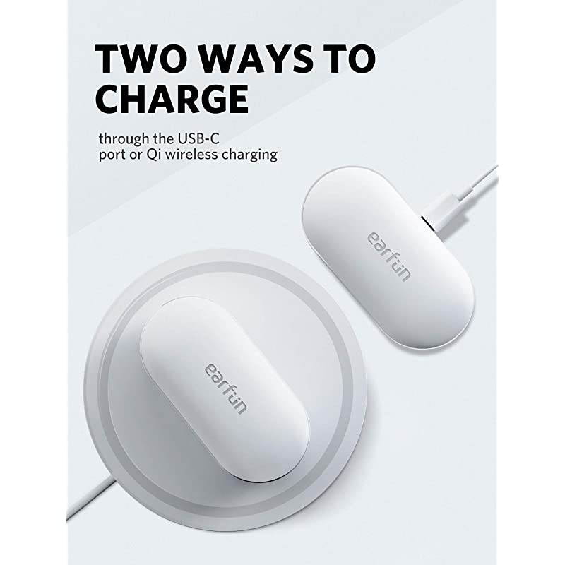 True Wireless Earbuds  Free Bluetooth 50 Earbuds with Wireless Charging Case IPX7 Waterproof inEar Earphones with USB C Port Deep Bass Wireless Bluetooth Headphones for 30H Playtime