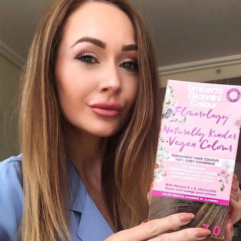 Umberto Giannini Flowerology Vegan Color - Dark Blonde - 3.75 fl oz