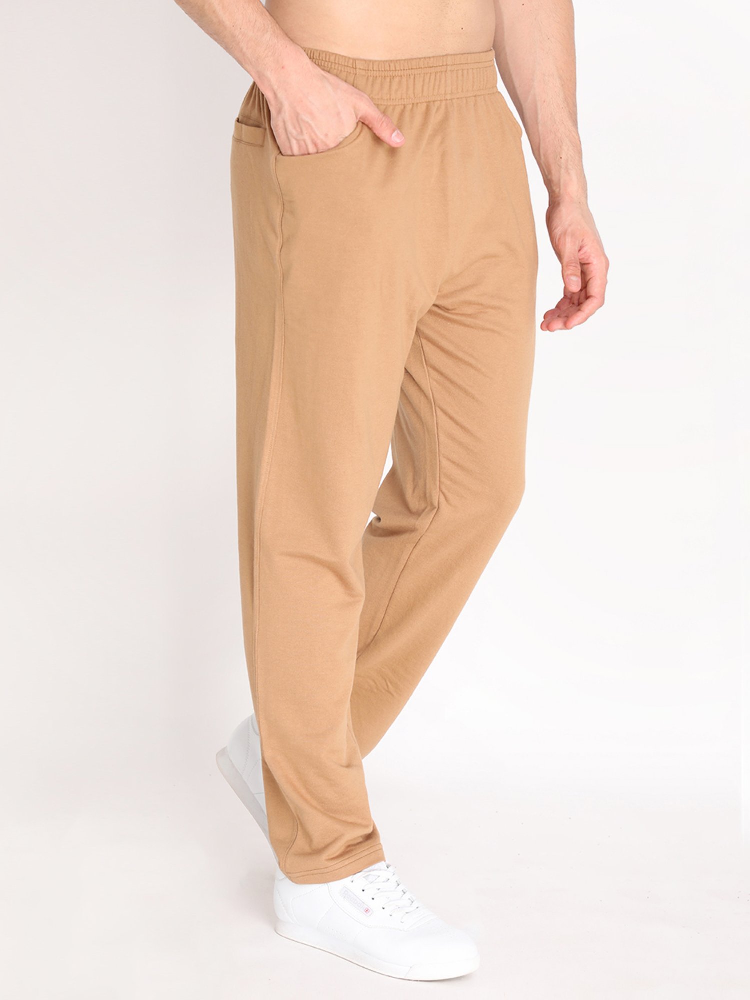Chkokko Brown Regular Fit Trackpants