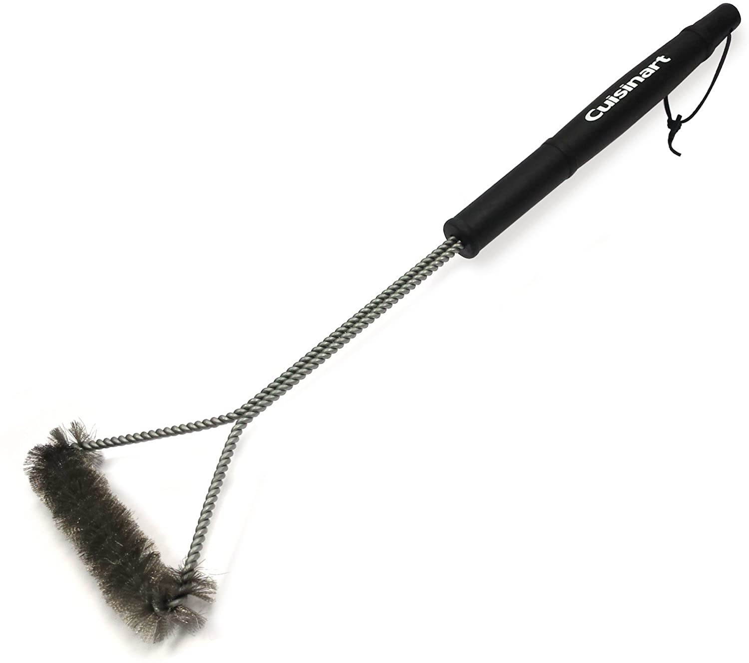 Cuisinart Tri-Wire Grill Cleaning Brush, 21-Inch, Black/Silver